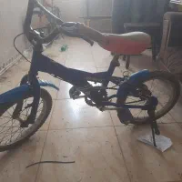 دوچرخه ۱۶آبی سالم درحد نو