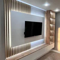سقف کاذب کناف پی وی سی تایل قرنیز