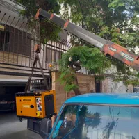 جرثقیل برای همه جای تهران و همه نوع بار ۳تن و ۲تن