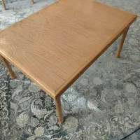 میز وسط رنگ  عسلی