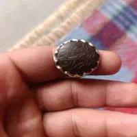 انگشتر نقره حدید ۱۵گرم