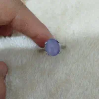 انگشتر نقره عقیق کبود