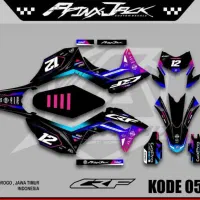 انواع استیکر نیمه ژله ای برای موتور تریل