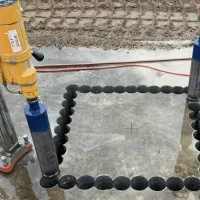کرگیری بتن و کاشت میلگرد