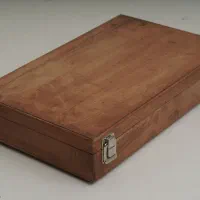 کیف چوبی ست مداد رنگی کلاسیک