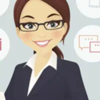 کارمند دفتری خانم و منشی