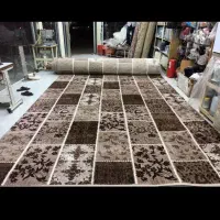 فرش پاتریس شکلاتی موکت مدرن