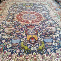 فرش کاسه کوزه کاشمر ۱۲متری دستباف یکی