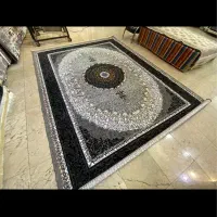 هراج فرش ۶ متری ترنم فیلی طوسی اکبند تحویل در محل