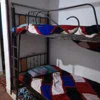 تخت دو طبقه فرفورژه فلزی