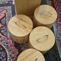 جا برنجی و شکر و.... چوبی