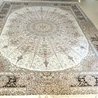 فرش و کنار فرش ابریشمی