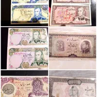 مجموعه کلکسیون سکه و اسکناس