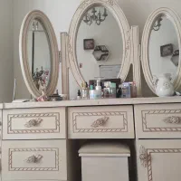 دراور سفید رنگ کارکرده تمیز