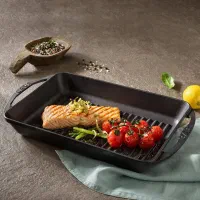 تابه گریل چدن ماهیتابه مسافرتی کمپینگ سفری کمپ