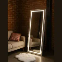 آینه مستطیلی با رینگ‌لایت در چند رنگ
