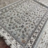 ۴تا فرش ۶ متری و‌ دوتا ۱۲ متری  نقره ای هزار شانه