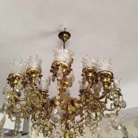 لوستر شانزده لامپ
