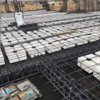 آرماتوربندی  قالب‌بندی  اجرای سقف ، استخر