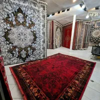 فرش ایرانی ۱۲و۶و۹متری ۷۰۰شانه نما حاجی حسینی طلاب