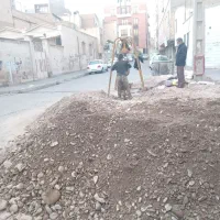 تخریب مغنی چاه کن مقنی‌ حفاری چاه شهر یار