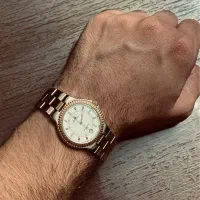 ساعت الگانس کوارتز بند استیل نو Elegance Watches