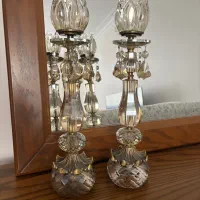 شمعدان کریستال شامپاینی
