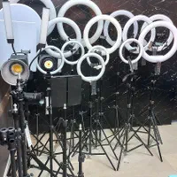 رینگ لایت پخش عمده و تک با پایه بلند