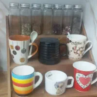استند چوبی کافه بار