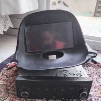 پخش،و مانیتور ۲۰۷ مثلث ۱۰ عدد سینی ترازو محک