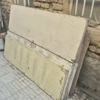 لنگه در چوبی قدیمی مناسب مغازه، حراجی و میوه‌فروشی