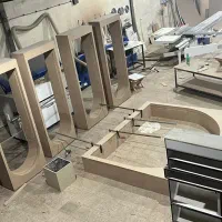 خدمات  ام دی اف برش نوار مونتاژ کابینت و کمد