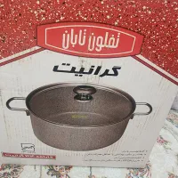 قابلمه تفلون ۳۴ تابان در پیرکس نو همراه با کارتن
