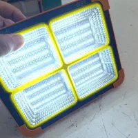 پروژکتور شارژی سولار خورشیدی شارژ تایپC پاور بانک