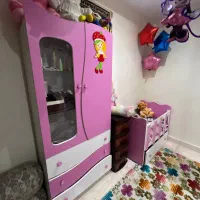ست تخت گهواری و کمد بچه