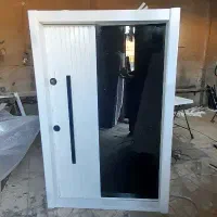 درب ضد سرقت مدرن شیشه ای