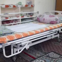 تخت بیمار مکانیکی سه شکن کاملا نو