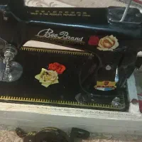 چرخ خیاطی طرح گل