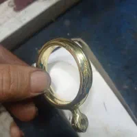 حلقه طلایی میل پرده