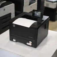 پرینتر پرقدرت hp 401dn  دو رو زن با گارانتی