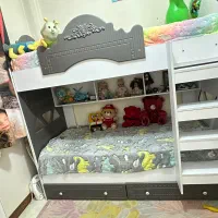 تخت دو طبقه شیک در حد نو