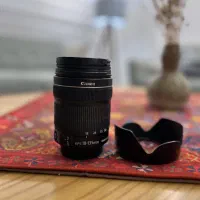 لنز کنون ۱۸-۱۳۵ تمیز- هود و فیلتر UV