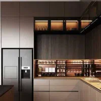 اپارتمان ۱۲۰ متری تکمیل شیک ۲ خواب بر خیابان