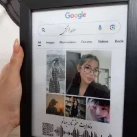 تابلو عکس موزیکال با متن آهنگ دلخواه