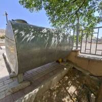 تانکر فلزی گالوانیزه 3500 لیتری کاملا نو آکبند