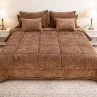 ست روتختی مخمل ۸تکه