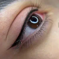 خط چشم،بن مژه