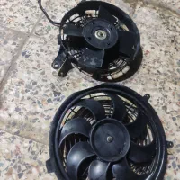 لوازم پراید ی جفت فن کولر ی جفت بالابر یک اگزوز...