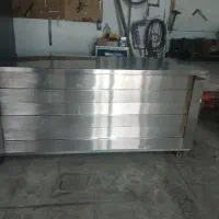یخچال و میزکار تمام استیل