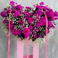 دسته گل رز هلندی ۱متری680000